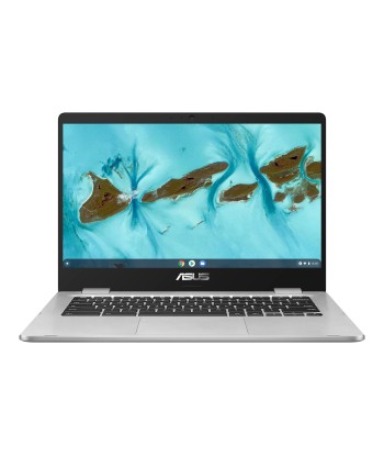 ASUS Chromebook C424-MA 14 Zoll (HD 1366x768 Auflösung) 64GB eMMC 8GB RAM HD Graphics 600, Chrome OS, Silber QWERTZ